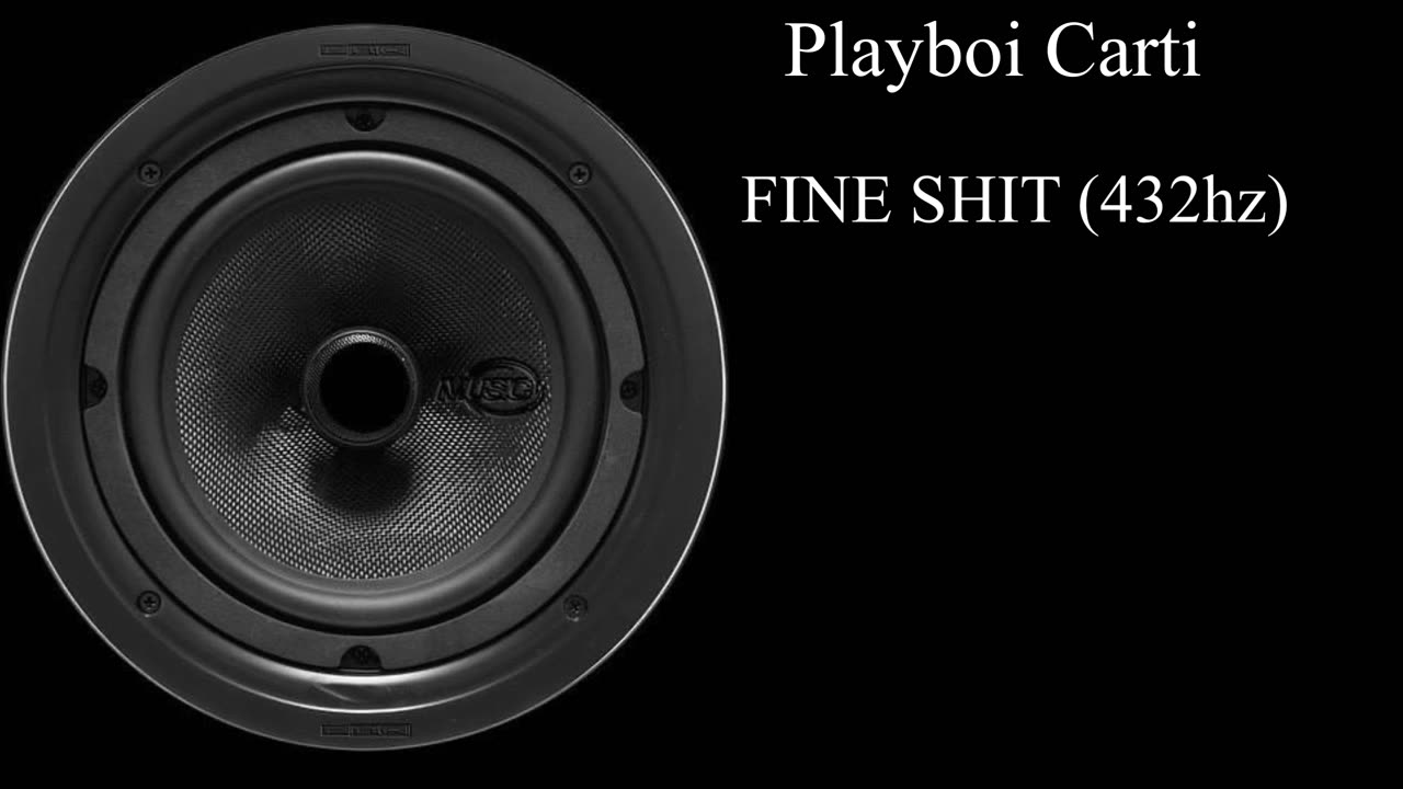 Playboi Carti - FINE SHIT (432hz)