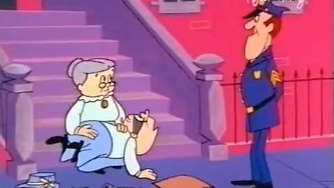 Corn on the Cop - Italian F/M spanking