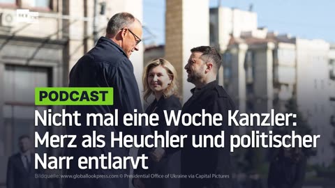 Nicht mal eine Woche Kanzler: Merz als Heuchler und politischer Narr entlarvt