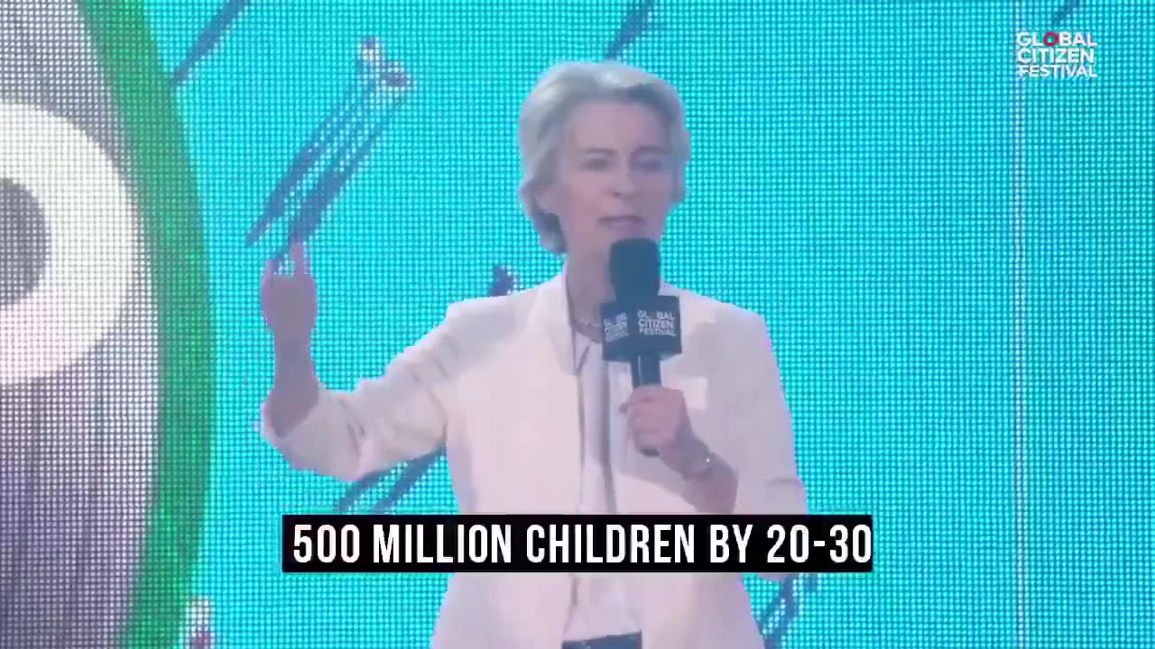 She’s Brazen. “Vaccinate 500 million children by 2030”