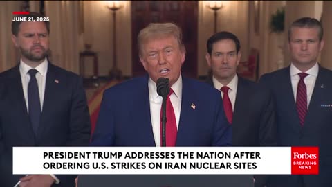 'For 40 Years, Iran Has Been Saying, Death To America': Trump Discusses U.S. Strikes On Iran