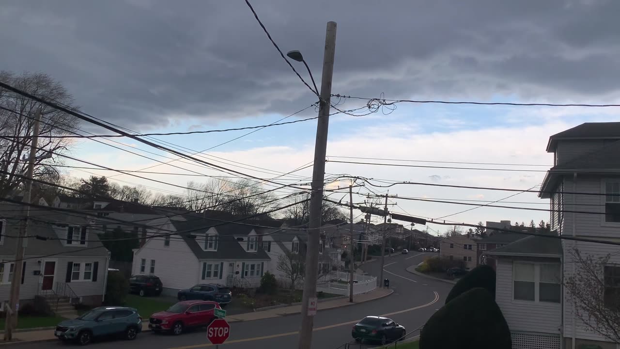 Beast cloud 🌧️ rolling in over Boston