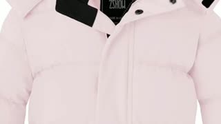 ZSHOW Girl's Winter Coats Waterproof Hooded Puffer Jacket Outerwear Winter Jacket