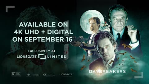 Daybreakers 4K SteelBook® - Official Trailer - Ethan Hawke, Sam Neill, Willem Dafoe