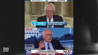 Watch Bernie’s Face When His Hypocrisy Is Exposed on Camera.