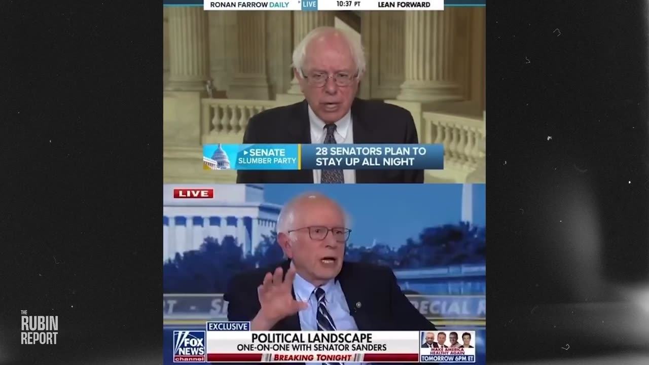 Watch Bernie’s Face When His Hypocrisy Is Exposed on Camera.