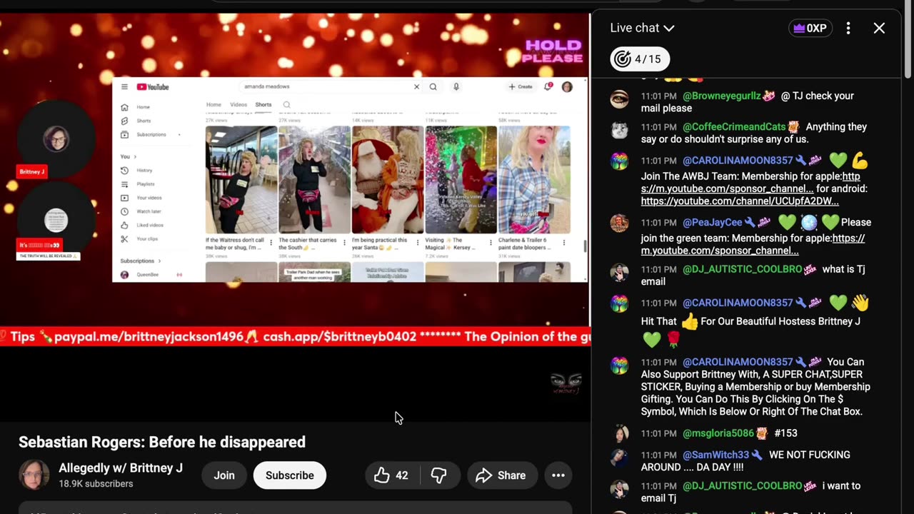 11-17 Sebastian Rogers: Before he disappeared