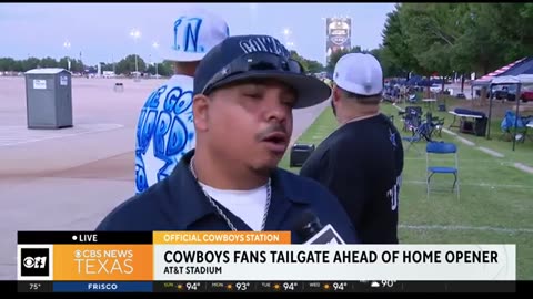 Dallas Cowboys fans gear up for home opener against New York Giants