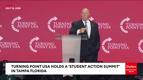 BREAKING NEWS: Tom Homan Issues Savage Dare To Heckler Interrupting Him: 'He Ain't Got The Balls!'