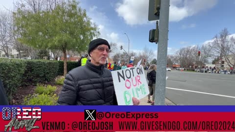 Live - Tesla Take Down Protest - California - Dublin