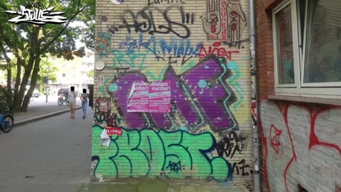 Graffiti Street & Line // HAMBURG Altona-Nord ((Legendär Graffiti 2025 Video )