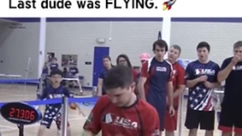 INSANE team USA sport stacking relay #sportstacking #speedstacking #cupstacking