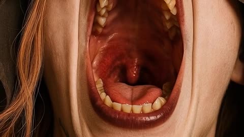 Giantess Vore POV - Daniela Dimitrescu eat you - mouthcam pov