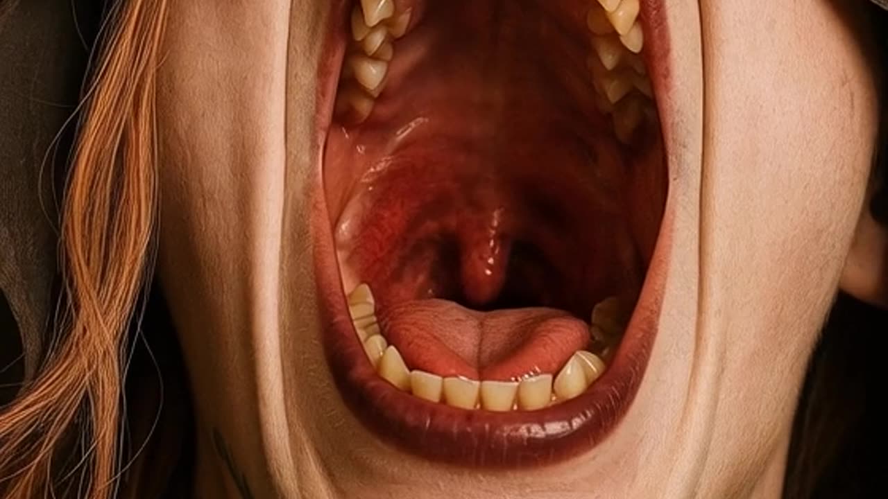 Giantess Vore POV - Daniela Dimitrescu eat you - mouthcam pov
