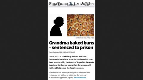 Laborious Grandma Faces Prison For Baking Business vs European Nationalism