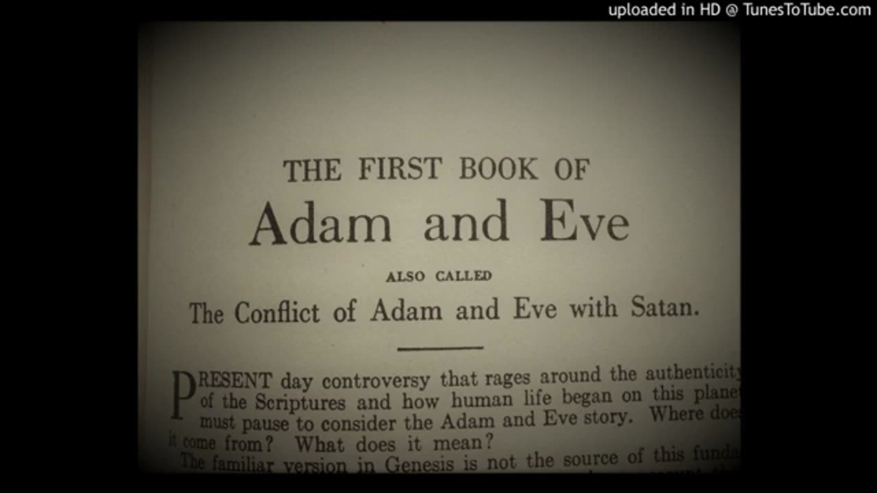 The First Book of Adam of Eve - Chapters 32-41