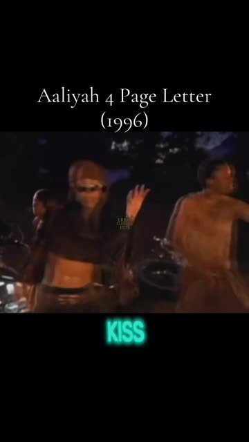 Aaliyah 4 Page Letter (1996)