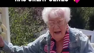 Talk about wholesome ❤️ She’s living long enough to see America return to greatness 🇺🇸