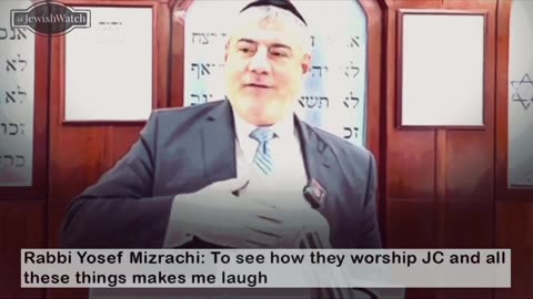 Rabbi on Worshipping Jesus