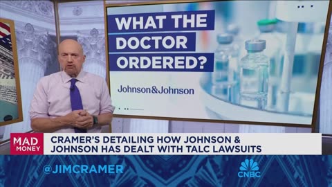 After a couple years in purgatory, Johnson & Johnson is now having a strong year, says Jim Cramer