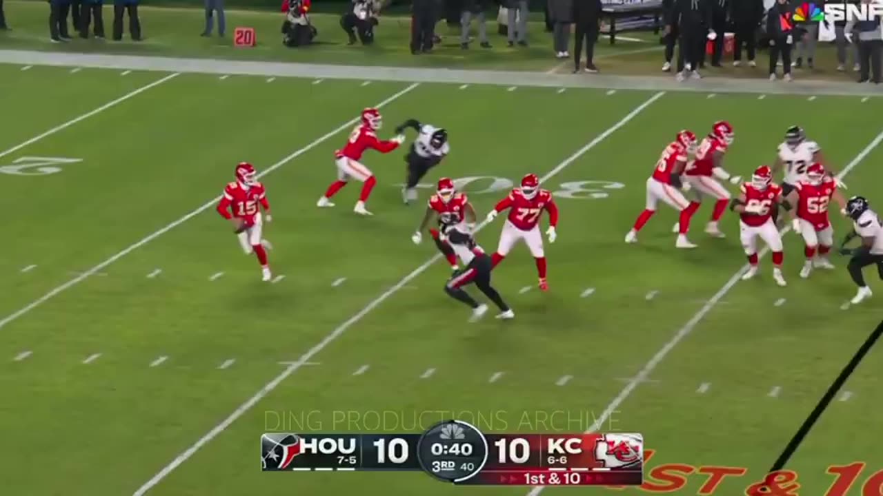 JALEN PITRE HUGE HIT ON RASHEE RICE