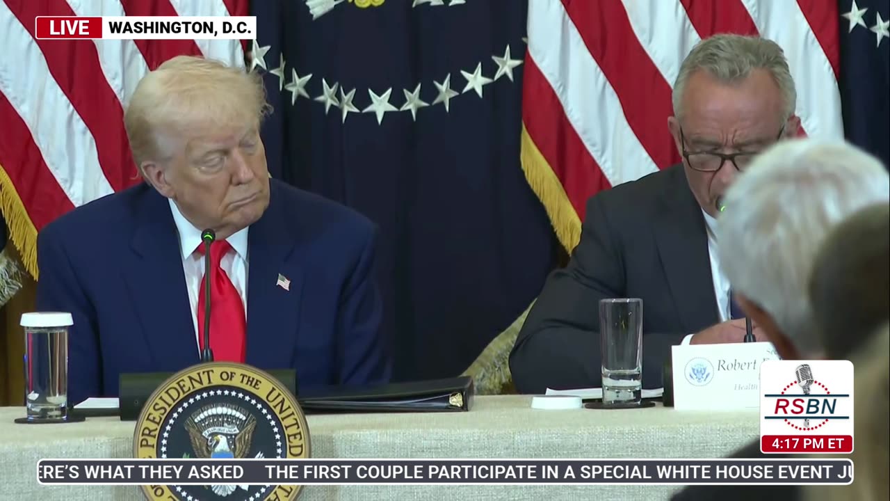 WATCH FULL: President Trump remarks at the MAHA Commission Event at the White House - 5/22/25