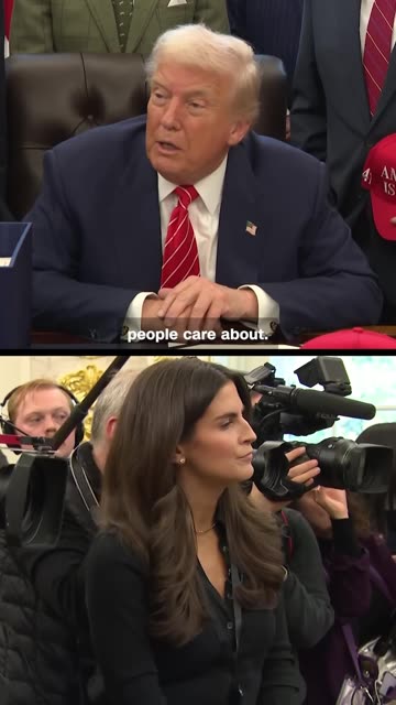 What is Trump thinking? CNN reporter asks about Epstein files.....