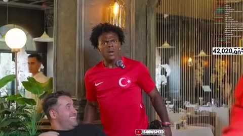 IShowSpeed got pranked by popular Turkish chef CZN Burak