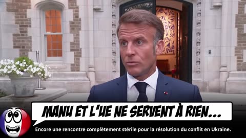 Macron très SOMBRE et IMPUISSANT après le sommet avec Donald Trump...