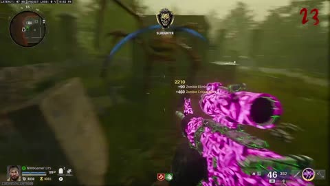 Call of Duty Black Ops 6 No Commentary Solo Round Based Zombies PvE Liberty Falls 73rd Game