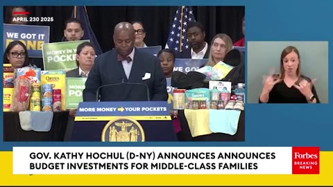 ‘Your Family Is My Fight’: Gov. Hochul Announces FY26 Budget Investments For Middle-Class Families