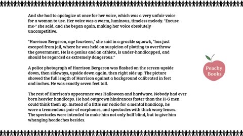 Harrison Bergeron by Kurt Vonnegut | Read by PeachyTO