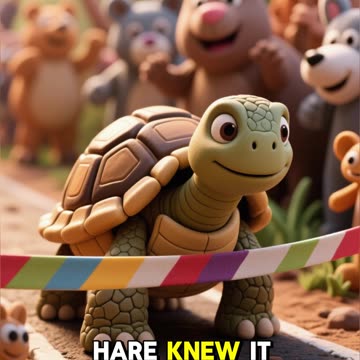 The Tortoise and the Hare | English Moral Story