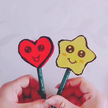 Paper crafts Love and sunflowers