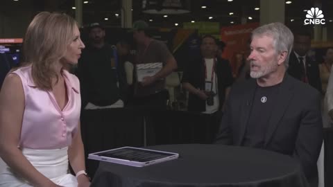 Watch Strategy's Michael Saylor from Bitcoin 2025's full interview on CNBC.