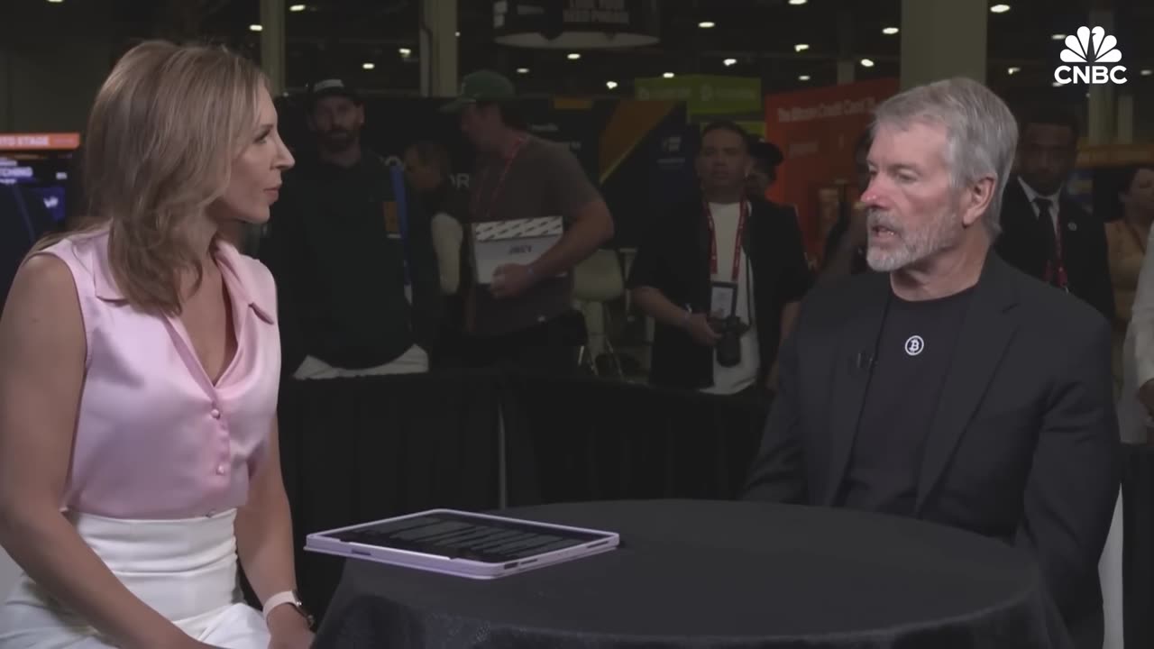 Watch Strategy's Michael Saylor from Bitcoin 2025's full interview on CNBC.