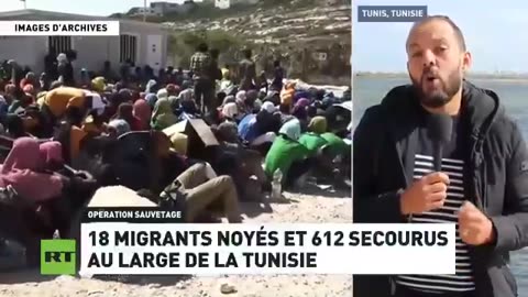 Plus de 600 migrants subsahariens secourus par la #Tunisie en Méditerranée, au moins 18 décès