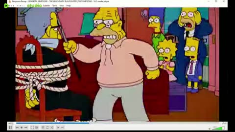 GRANDPA SIMPSONS - THE LEGENDARY BULLFIGHTER _ THE SIMPSONS