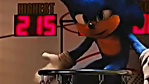 Tom and Sonic Slam Dunk Aura 🤯 #sonic3 #sonic #4k #shorts