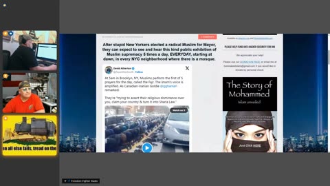 FreedomFighterRadio OMAR, Deport!!! Islamic Threat