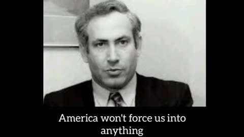 Netenyahu in 1980: Israel Controls USA