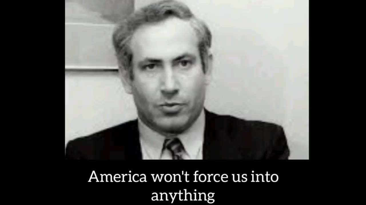 Netenyahu in 1980: Israel Controls USA