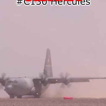 Watch Stormy C130 Hercules Desert Sands #Aviation #Fly #AeroArduino