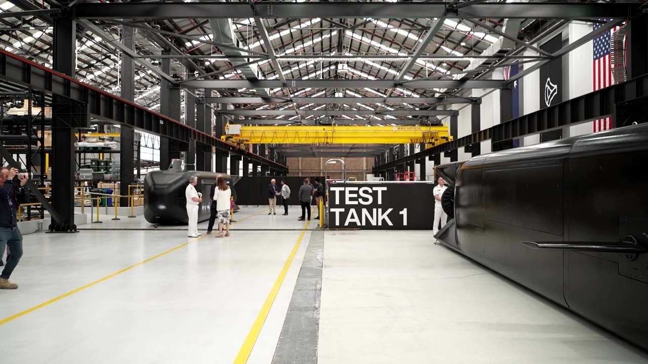 Australian factory opens to build undersea 'Ghost Shark' drones