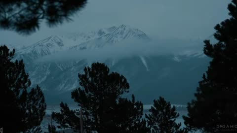 8K Snowy Mountain Ambience – Relaxing Nature Sounds for Sleep & Focus | Twin Lakes, Colorado ASMR