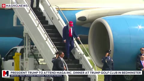🇺🇸 President Trump in Bedminster, New Jersey for MAGA Inc. Dinner at his Golf Club [LIVE]