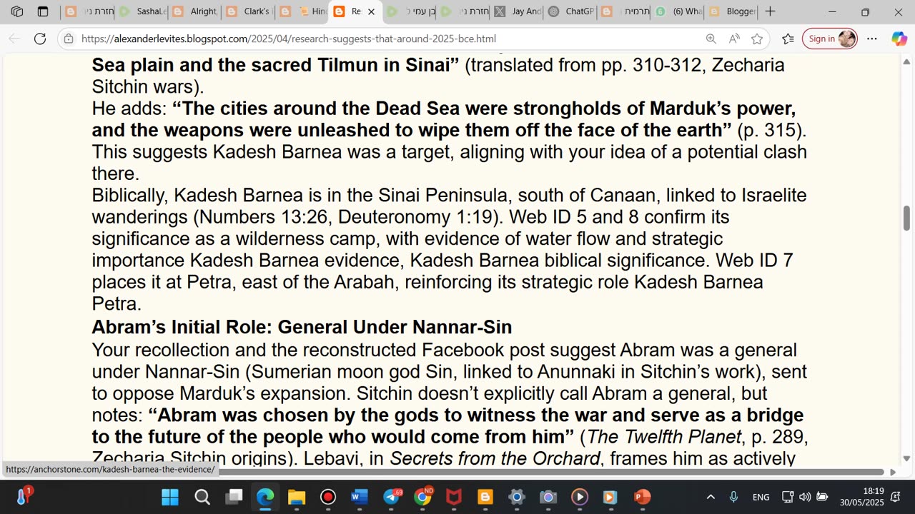 general under Nannar-Sin, prevented a clash on holy Anunnaki territory Tilmun, a sacred spaceport.