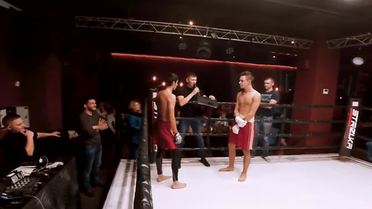 Wrestler strangled BOXER