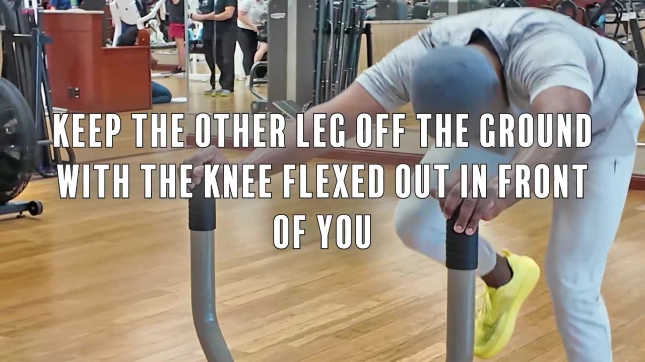 TANK SLED UNILATERAL HOP