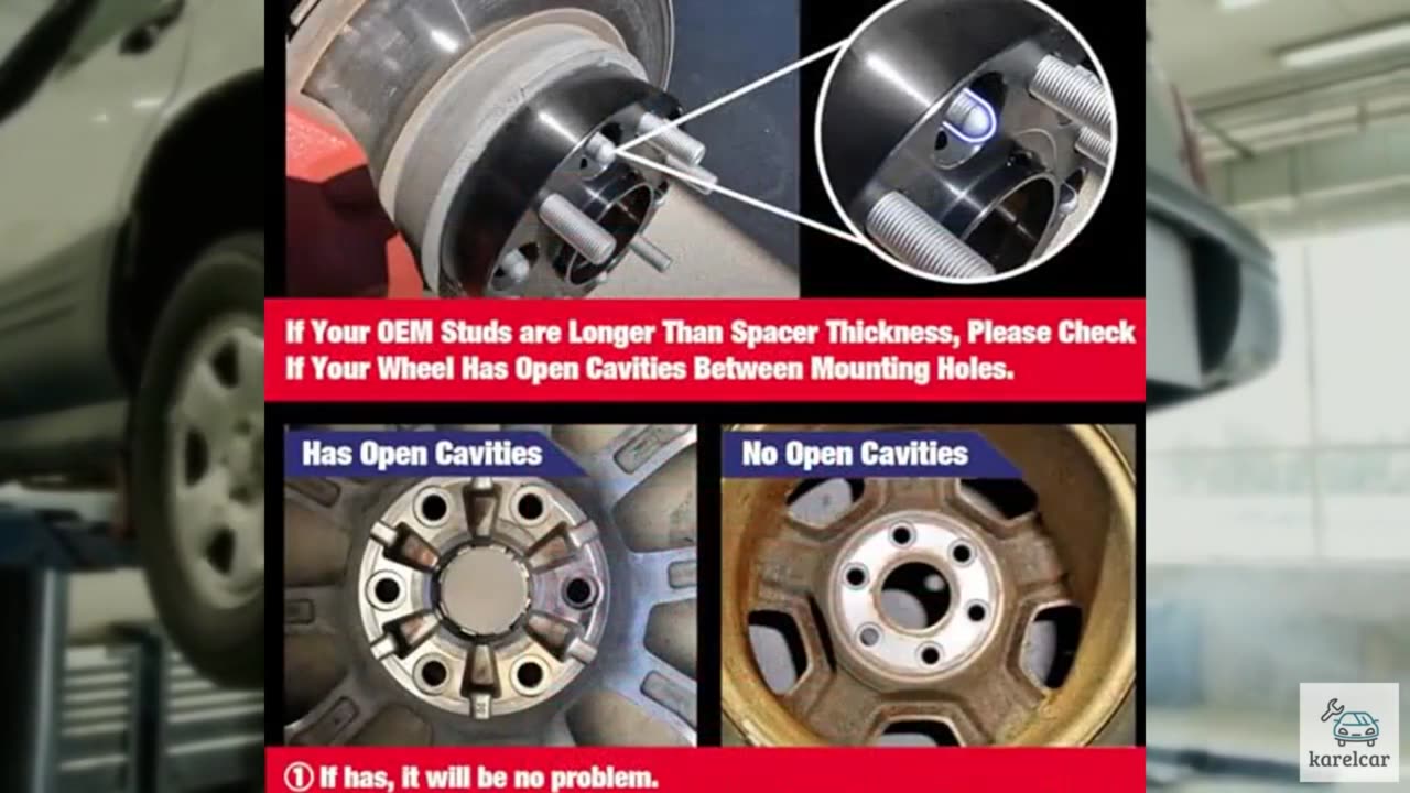 KSP 6X5.5 Wheel Spacers for Silverado Sierra,1.5"(38mm) Real Forged Spacers with
